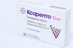 Ксарелто табл. п/о пленочной 10 мг 10 шт.