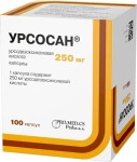 Урсосан, капсулы 250 мг 100 шт